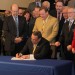 Governor Paul LePage signs LD 1333, landmark health insurance reform, into law